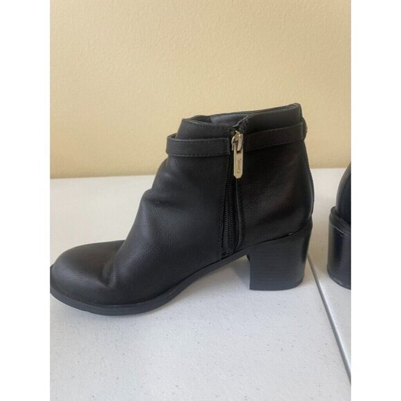 Sam Edelman CIRCUS Black Fringe Ankle Boots Booties size 8 Tassel Western Trendy - Picture 5 of 16